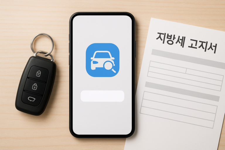 자동차세 조회 방법, 위택스에서 미납·납부금액 확인하는 순서