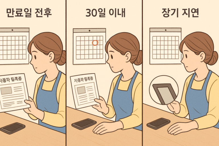 자동차 검사기간 지나면 과태료와 지금 해야 할 조치 순서