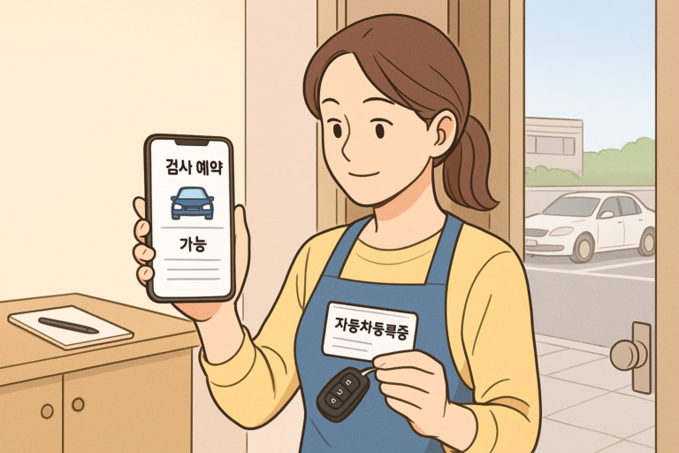 자동차 검사 과태료, 기간을 넘겼다면 지금 먼저 확인할 것